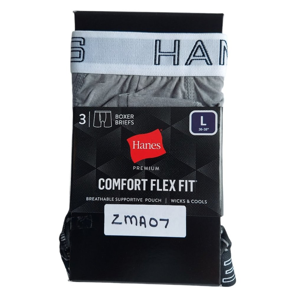 NWT  Hanes Flex Fit Cotton Men Modal Boxer-018017